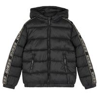 guess abrigo de plumas hooded ls puffer wzip para nino