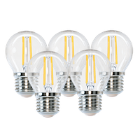 aigostar bombilla led e27 vintage 8w equivalente a 75w blanco fria 6500k 1050 lumen transparente bombillas a60 led  angulo de apertura 360 no regulable 5 unidades