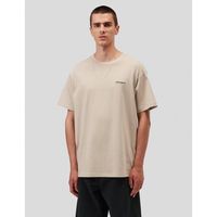 carhartt camiseta camiseta script embroidery tee fleur de sel para hombre
