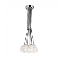 lampara de techo rubin 7 luces