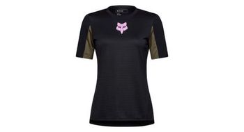 Maillot fox defend park mujer manga corta negro