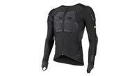 chaqueta protectora de manga larga o neal stv v 23 negra