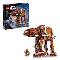 lego lel caminante de pan de jengibre at-at juguete de construccion 10 anos - 40806