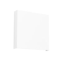 aplique blanco acero alt 15 cm