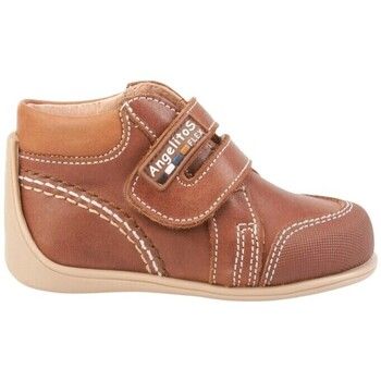 Angelitos Botas 610 BOTA VELCRO Marrón para hombre