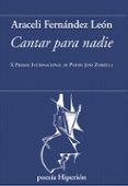 cantar para nadie