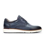 pikolinos para hombre m1a-4276c1 zapatos de piel manacor marino 40 plano cordones casual