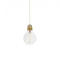 lampara de techo bulb blanco