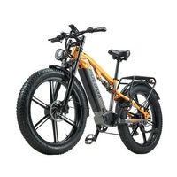 bicicleta electrica puluma ph003 motor 2 x 1000w bateria 48v 20ah ruedas anchas frenos hidraulicos color naranja