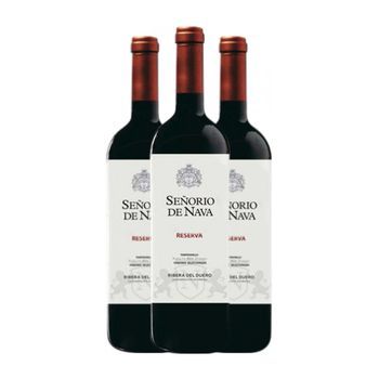 Señorío De Nava Vino Tinto Ribera Reserva 75 Cl 14% Vol. (pack De 3 Unidades)