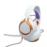 auriculares jbl quantum 250 con cable jack 35 mm gaming cancelacion de ruido verde azulado