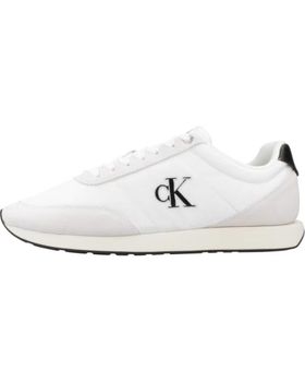 de CALVIN KLEIN CALVIN KLEIN RETRO RUNNER ESS MIX MAT BLANCAS WHTBLK BLANCO
