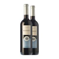 pirineos vino tinto marbore somontano crianza 75 cl 13 vol pack de 2 unidades