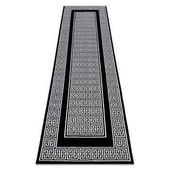 Alfombra, Alfombra De Pasillo Gloss Moderno 6776 85 Elegante, Marco,   60x250 Cm