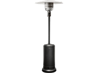 estufa de gas - ok oph 148121 es de exterior 1400 w gas propano butano o mixto control mecanico negro