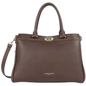 LANCASTER Bolsa Bolso Tote de mano Con cierre Mademoiselle ROMY Marrón para mujer