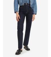 levis para mujer 79078-0014 jeans ribcage full-length azul 2634 casual algodon denim