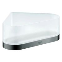 bandeja jabonera esquina con soporte grohe selection anthracite 41038a00