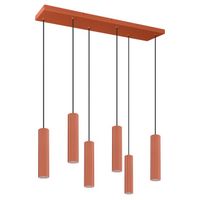 lampara de techo led ivar 6x8w
