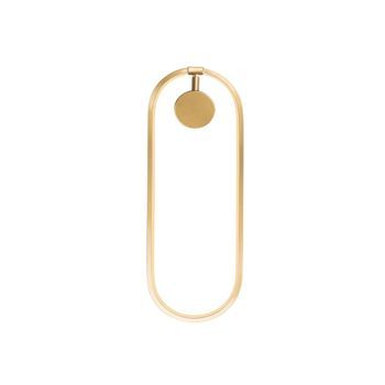 Lámpara De Pared Can-13557 Oro Metal 17x 48x 10 Cm