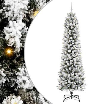 Árbol De Navidad | Decoraciones De Navidad Artificial 240 Cm Pvc, Metal Y Plástico