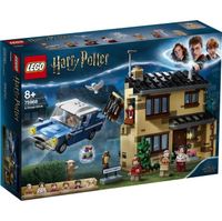 lego harry potter numero 4 de privet drive 8 anos - 75968