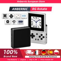 consola de juegos retro portatil anbernic rg rotate 3gb32gb emcp con pantalla giratoria de 35 pulgadas 720720 consola de juegos android unisoc tiger t618 bateria de 2000mah