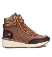 carmela para mujer 16182105-marron zapatillas de piel 161821 marron 37 3 a 5cm cremallera casual