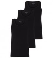 boss para hombre 50475278 camiseta sin mangas 3p classic 10243514 01 negro xxl algodon sin mangas  tirantes