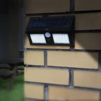 40 led solar security light with motion sensor