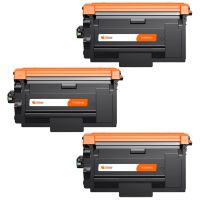 pccom essential pack 3 toner negro compatible con brother tn3600xxl