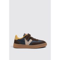 victoria zapatillas oslo tira elastico efecto piel para nino