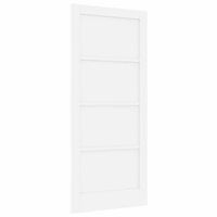 puerta interior blanco 86 x 1985 cm madera contrachapada vidaxl