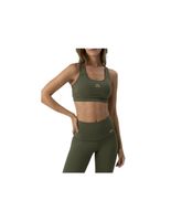 sujetador deportivo de fitness ditchill sport bra fire mujer verde oscuro