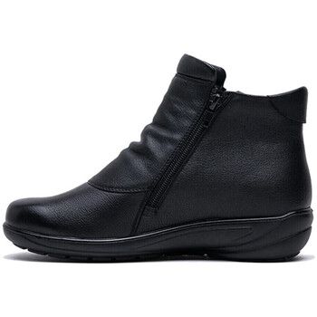 G Comfort Botines BOTIN 9521-0 IMPERMEABLE  PIEL NEGRA para mujer