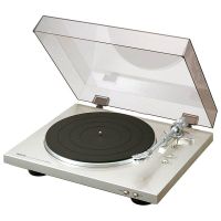 tocadiscos denon dp-300f traccion por correa automatico con previo de phono plata