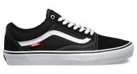 zapatillas vans old skool pro negro   blanco