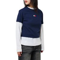 tommy jeans camiseta manga larga gt31916 para mujer