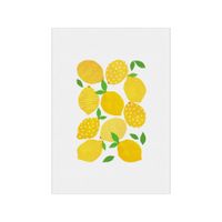 poster lemon crowd sin marco - 30 x 40 cm