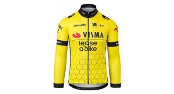 Maillot de manga larga agu team visma lease a bike 2025