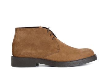 botín hombre ante cordones camel