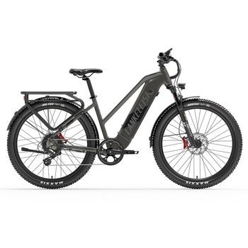 Bicicleta Eléctrica Urbana Lankeleisi Mx600pro, Batería Samsung De 20 Ah, 27,5