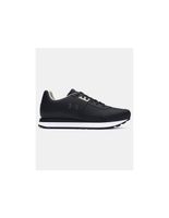 zapatillas under armour essential runner hombre negro