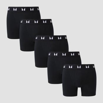 Bóxers para hombre de MP (paquete de 5) - Negro - XXXL