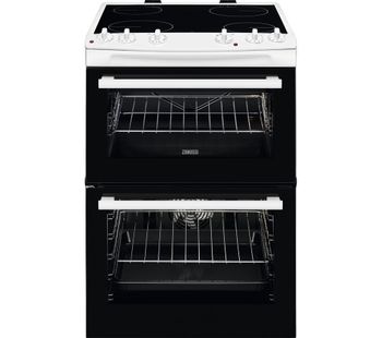 ZCV66060WE 60 cm Electric Ceramic Cooker - White, White