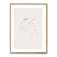 cuadro woman line art xii