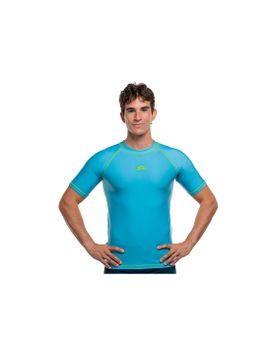 Camiseta de surf Aquarapida T.Shirt Uv Hombre Azul