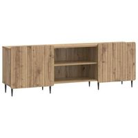 mueble de tv 150 x 31 x 52 cm roble artisan vidaxl
