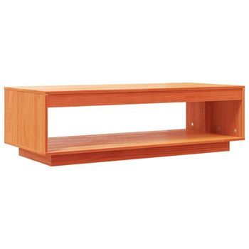 Mesa De Centro 110x50x33,5 Cm Madera - Marrón