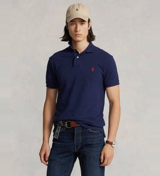Polo Ralph Lauren para hombre. 710783656012 Polo Básico marino (XL), Casual, Algodón, Manga corta